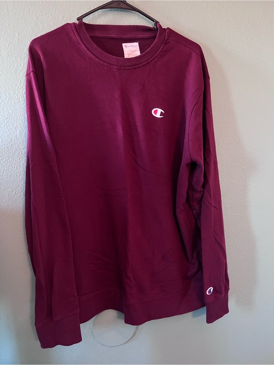 Champion Other - Champion Men's Maroon Crewneck Sweatshirt